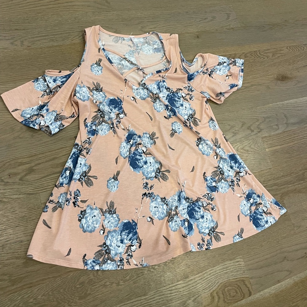 Forgiving Cold Shoulder Shirt